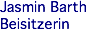 Jasmin Barth Beisitzerin