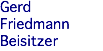 Gerd Friedmann Beisitzer